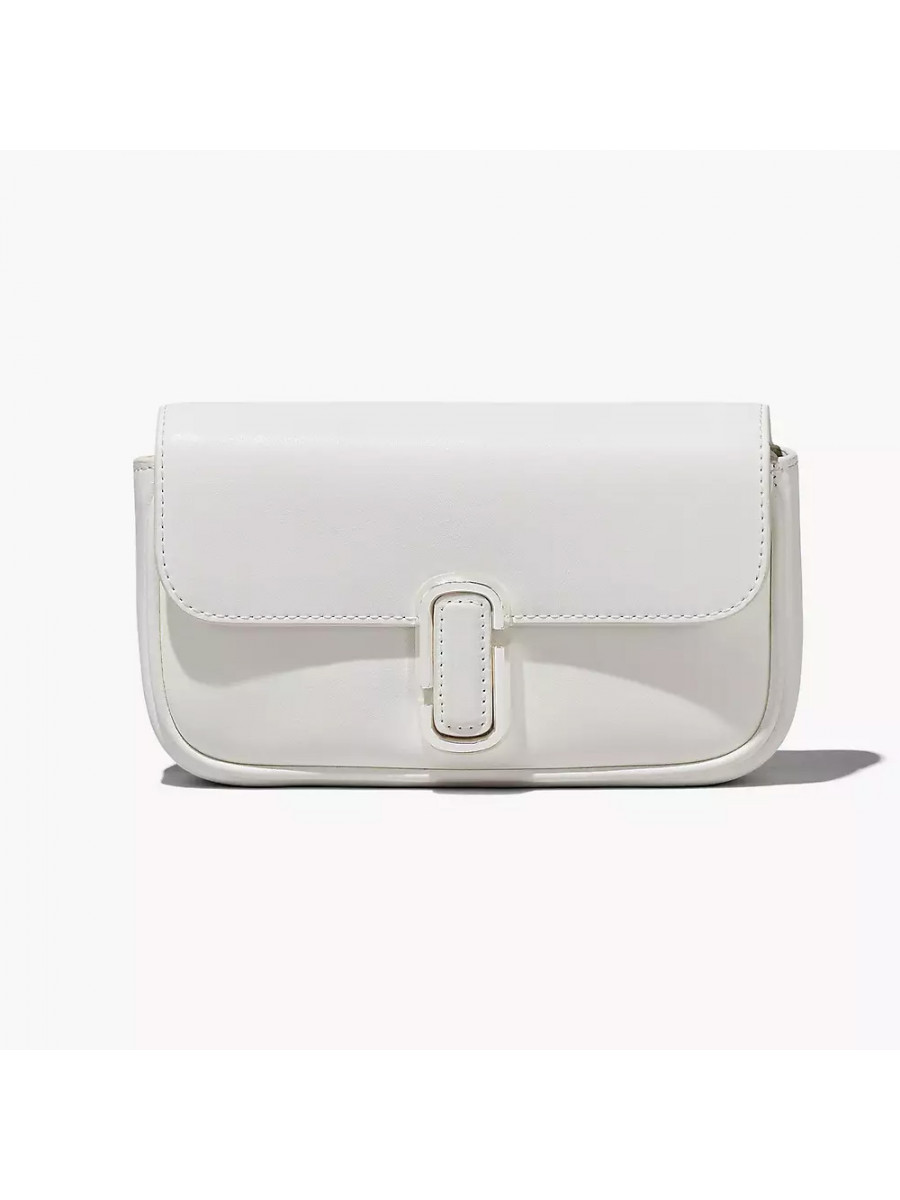 СУМКА THE J MARC MINI SHOULDER BAG WHITE/SILVER
