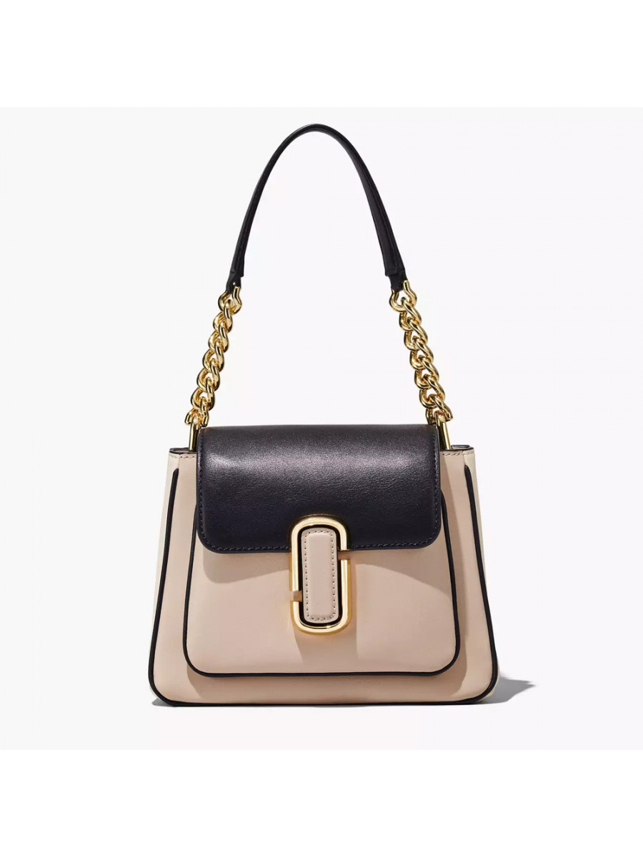 СУМКА THE COLORBLOCK J MARC CHAIN MINI SATCHEL GREIGE MULTI
