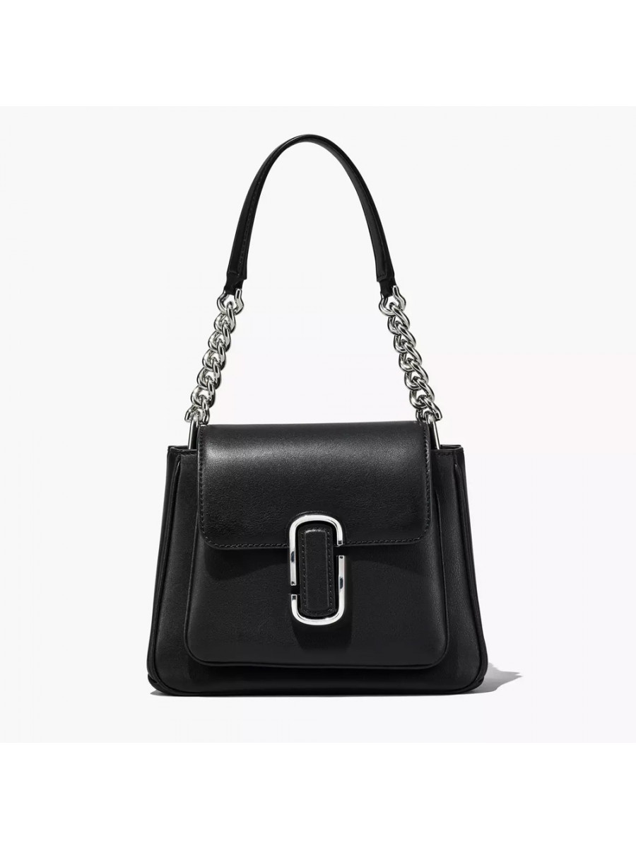 СУМКА THE J MARC CHAIN MINI SATCHEL BLACK/SILVER