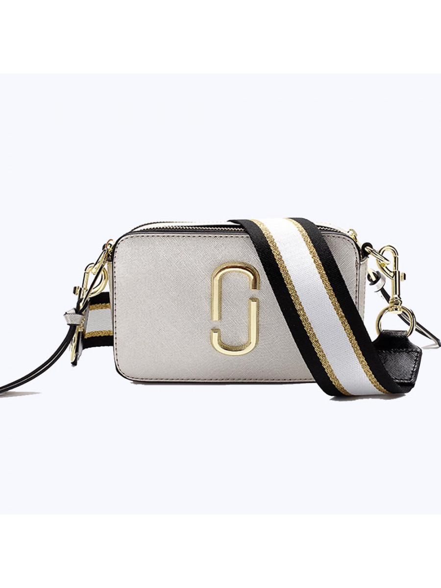 СУМКА MARC JACOBS THE SNAPSHOT CROSSBODY CAMERA BAG SILVER MULTI Marc Jacobs
