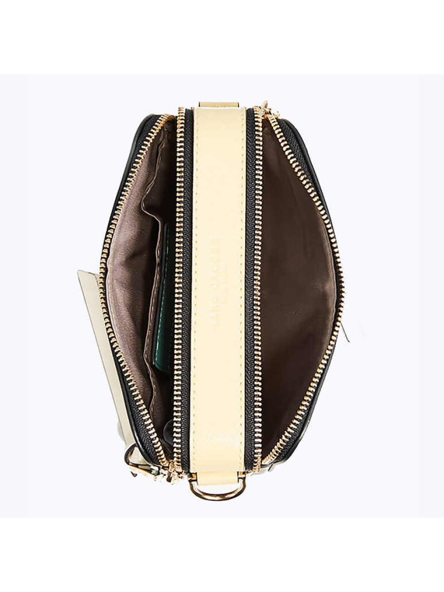 СУМКА MARC JACOBS SNAPSHOT BLUE/YELLOW MULTI