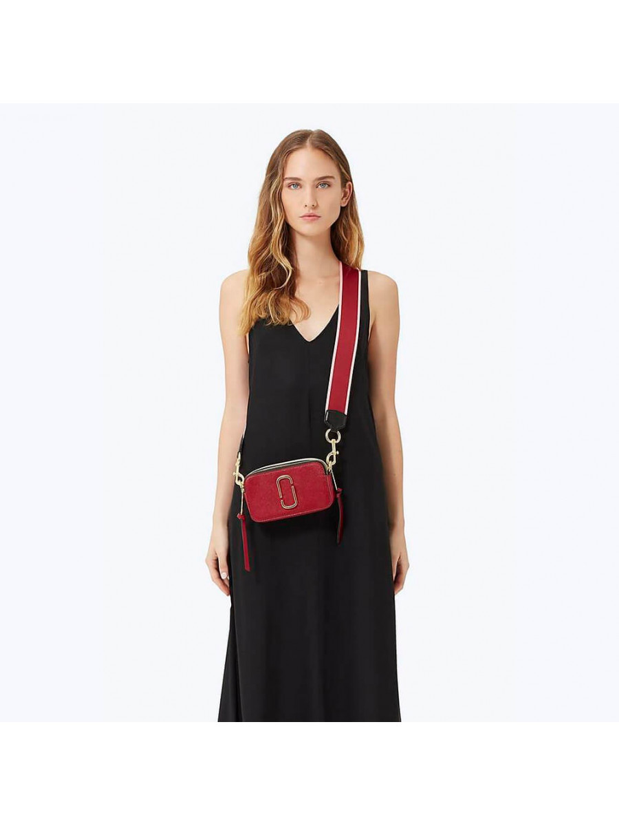 СУМКА MARC JACOBS SNAPSHOT RED MULTI