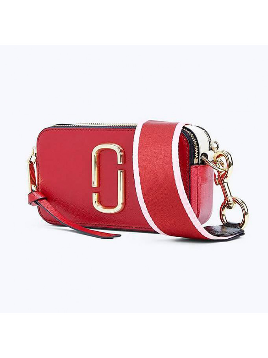 СУМКА MARC JACOBS SNAPSHOT RED MULTI