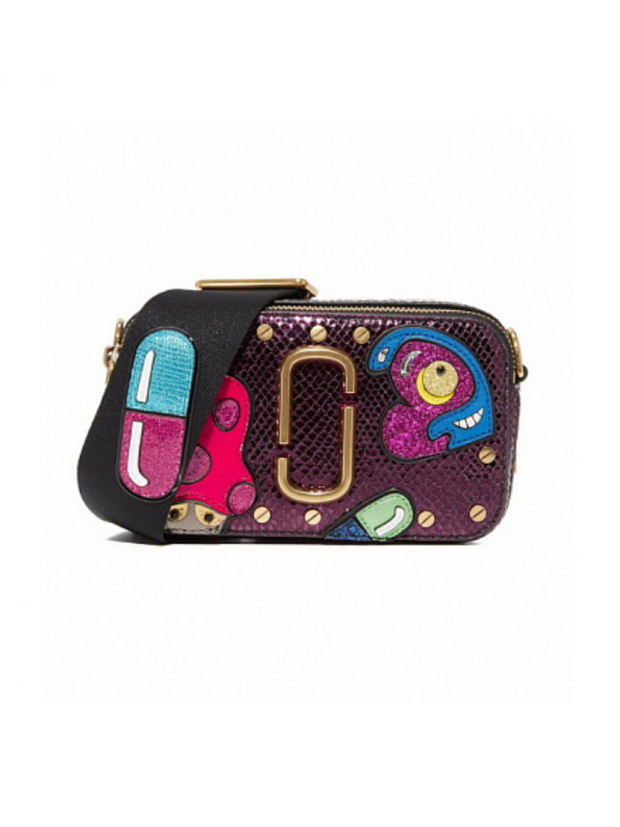 СУМКА MARC JACOBS SNAPSHOT MUSHROOM LEATHER CAMERA BAG Marc Jacobs