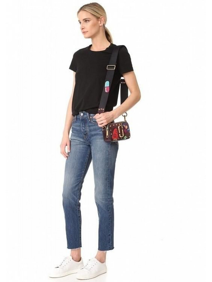 СУМКА MARC JACOBS SNAPSHOT MUSHROOM LEATHER CAMERA BAG