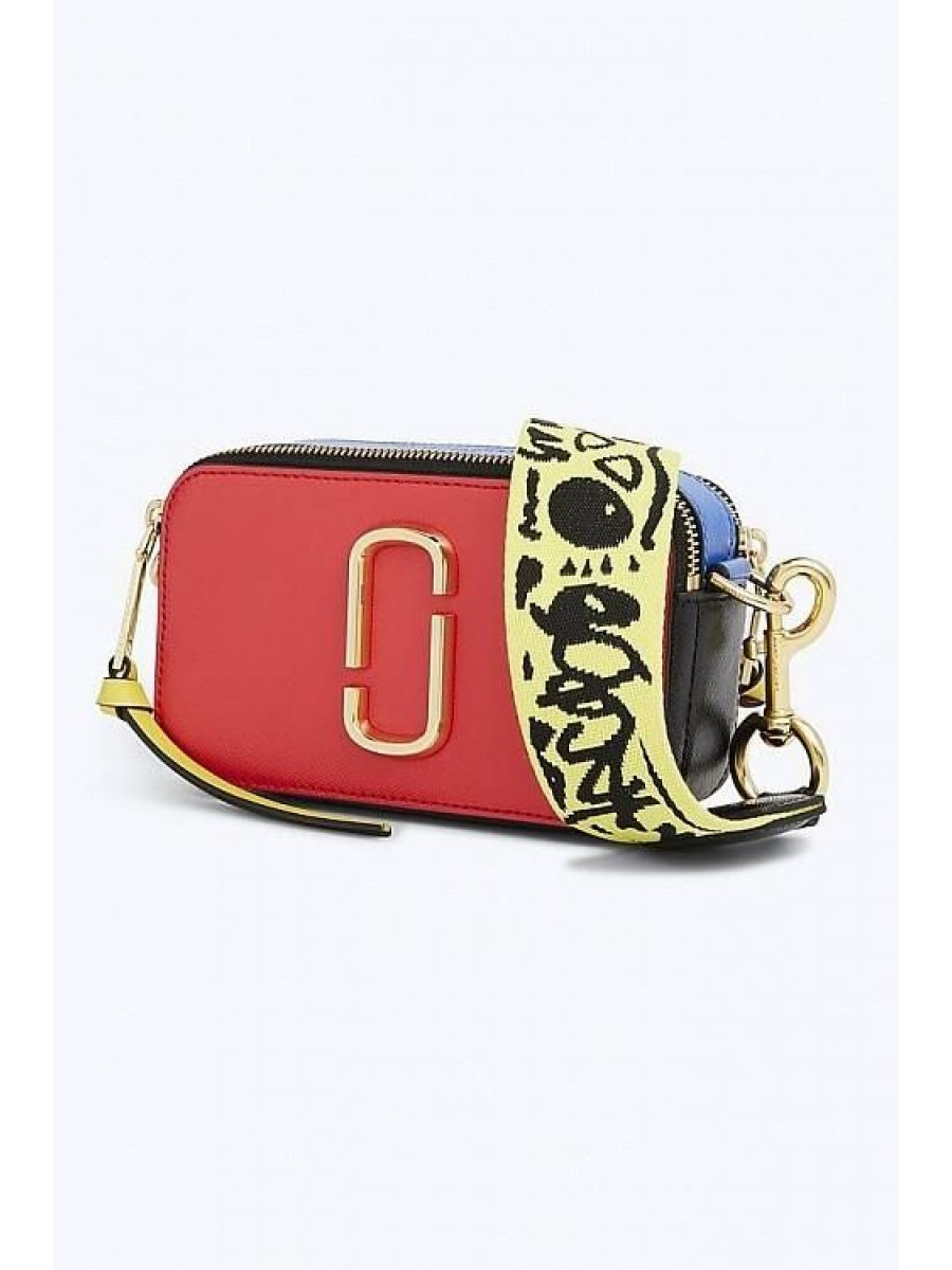 СУМКА MARC JACOBS SNAPSHOT SMALL CAMERA BAG POPPY RED