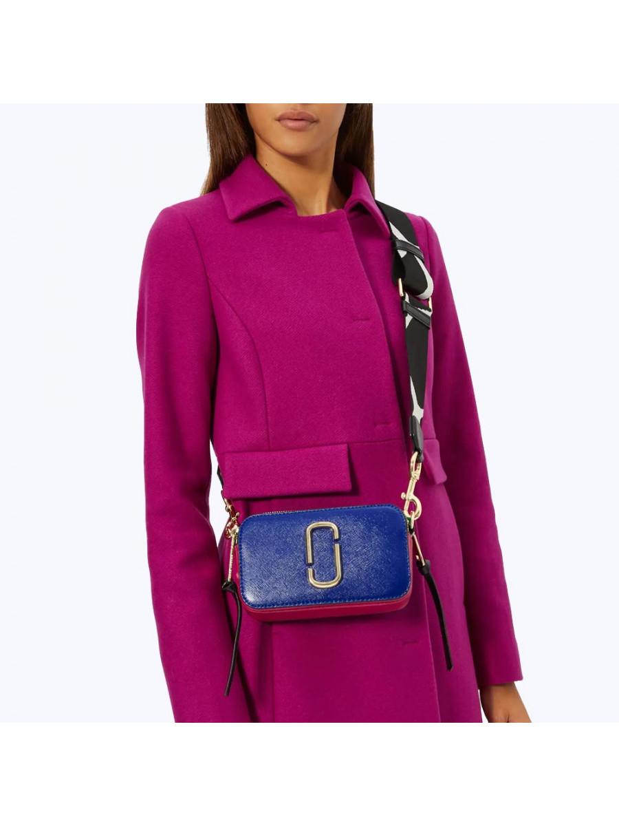 СУМКА MARC JACOBS SNAPSHOT ACADEMY BLUE MULTI