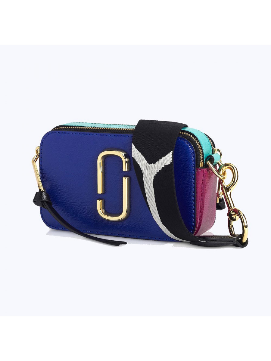 СУМКА MARC JACOBS SNAPSHOT ACADEMY BLUE MULTI