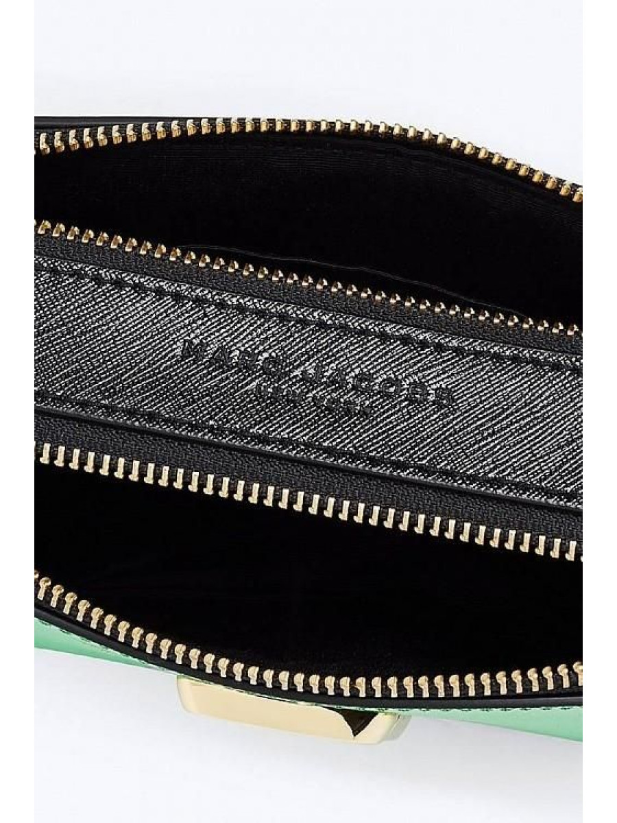 СУМКА MARC JACOBS SNAPSHOT LEATHER CAMERA BAG JADE/MULTI