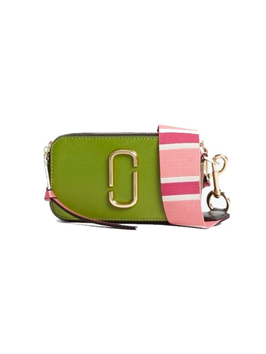 СУМКА MARC JACOBS SNAPSHOT LEATHER CAMERA BAG GREEN Marc Jacobs