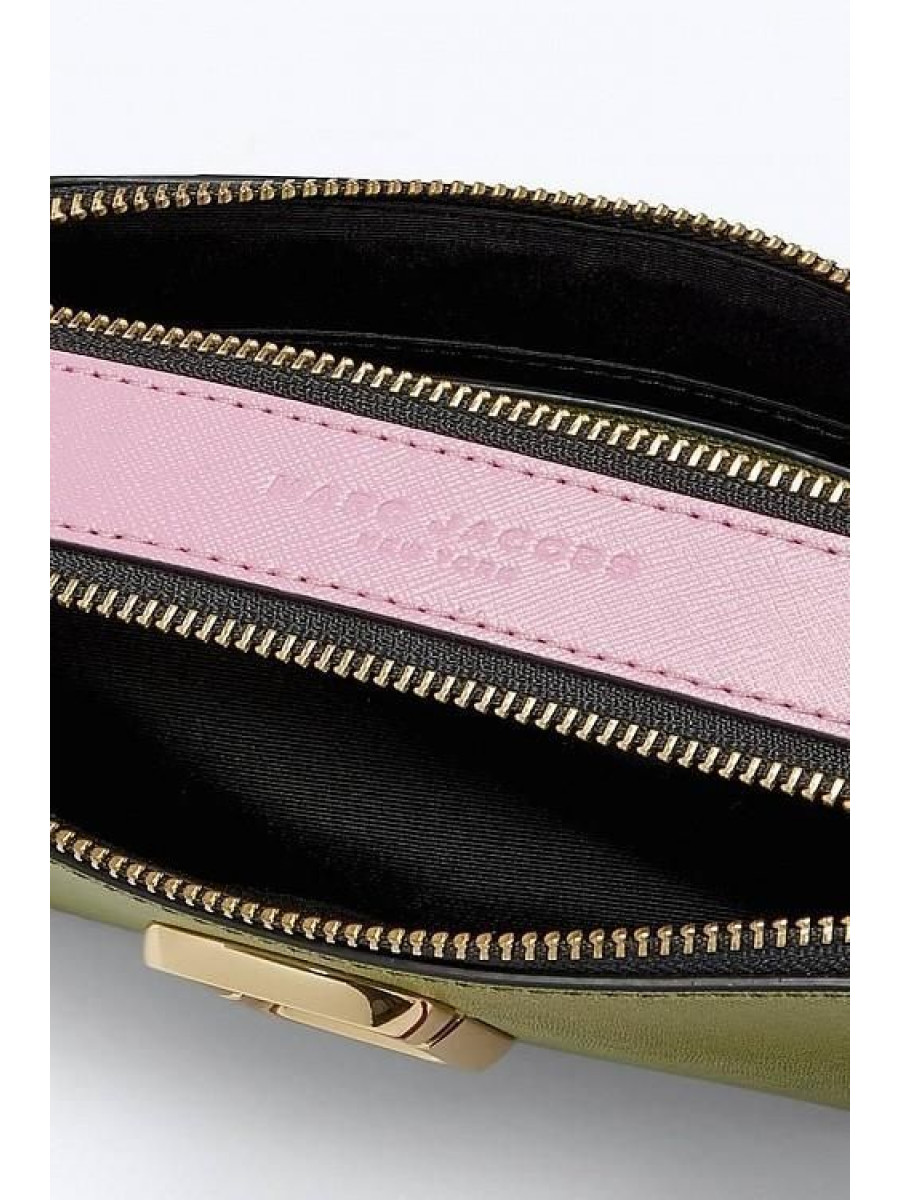 СУМКА MARC JACOBS SNAPSHOT LEATHER CAMERA BAG GREEN