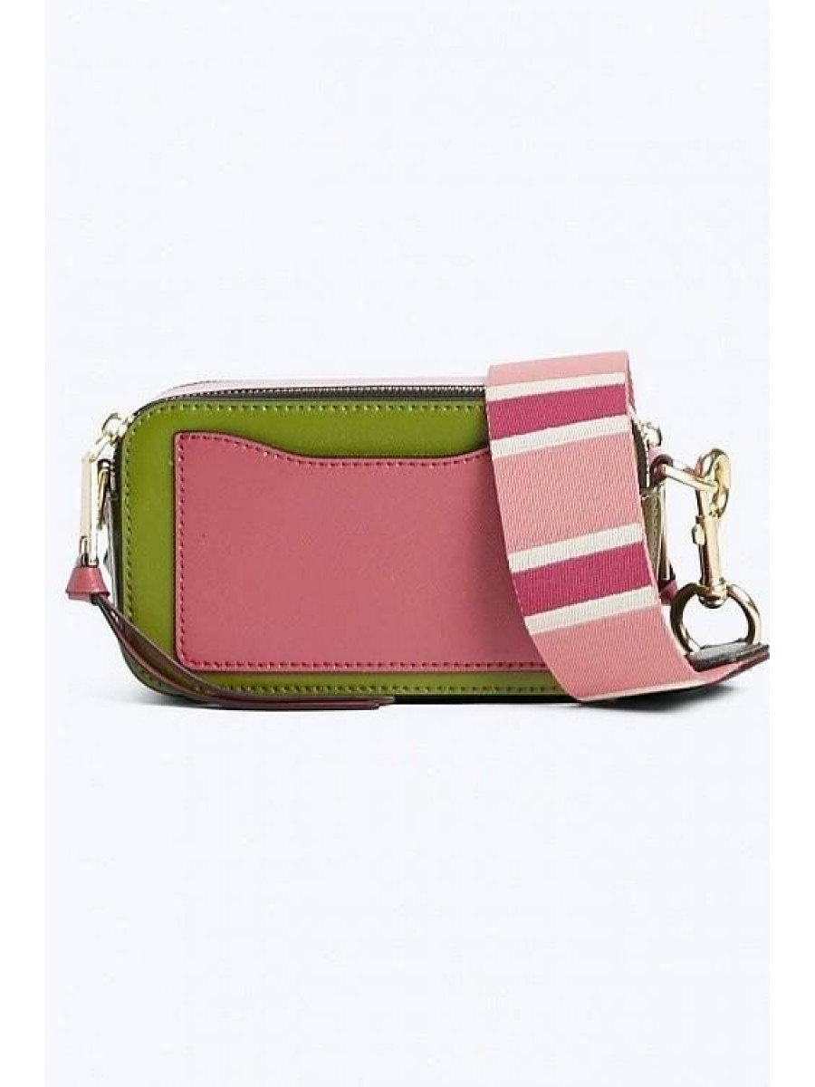 СУМКА MARC JACOBS SNAPSHOT LEATHER CAMERA BAG GREEN