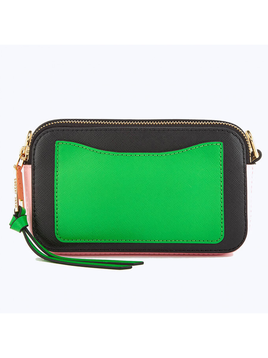 СУМКА MARC JACOBS SNAPSHOT BLACK/BABY PINK