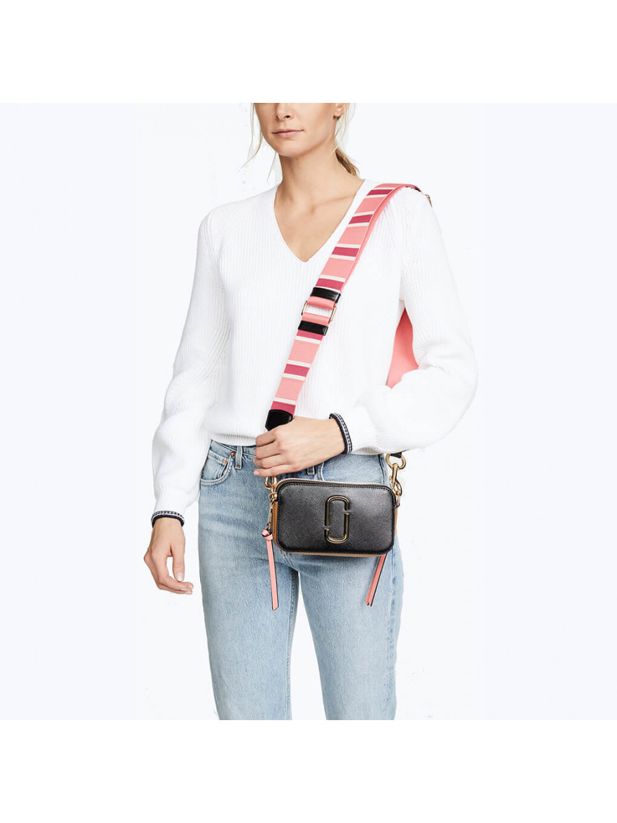 СУМКА MARC JACOBS SNAPSHOT BLACK GAZELLE