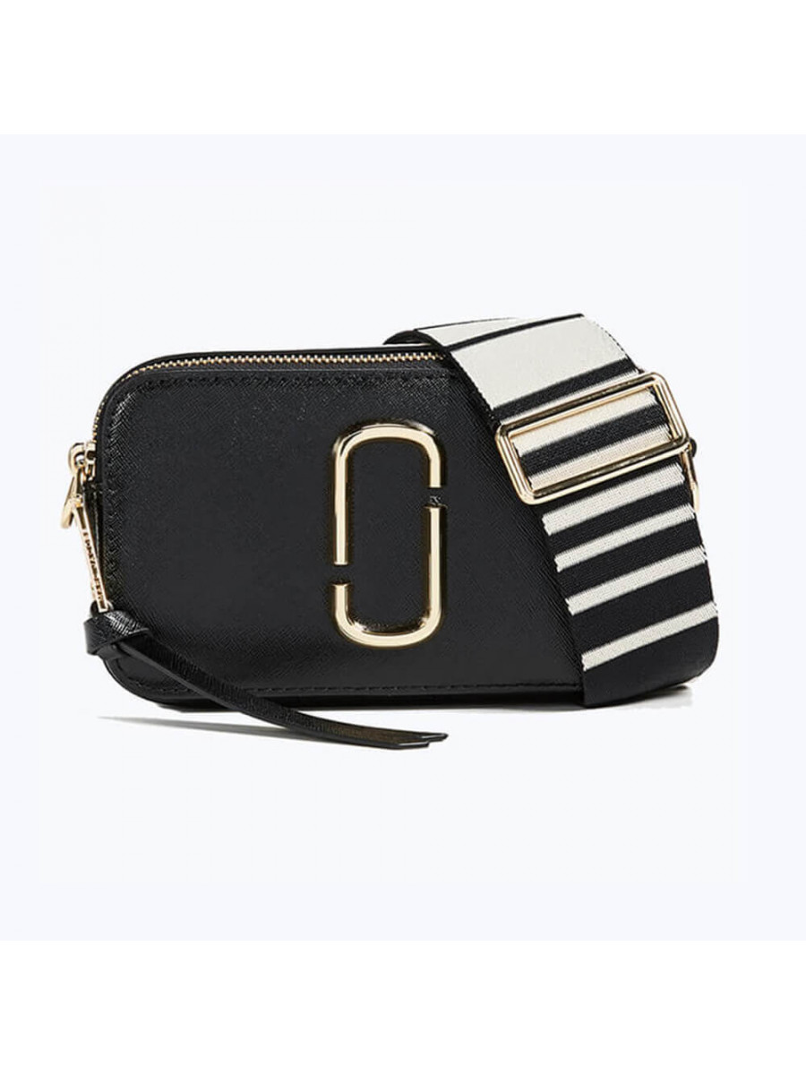 СУМКА MARC JACOBS SNAPSHOT BLACK/WHITE Marc Jacobs