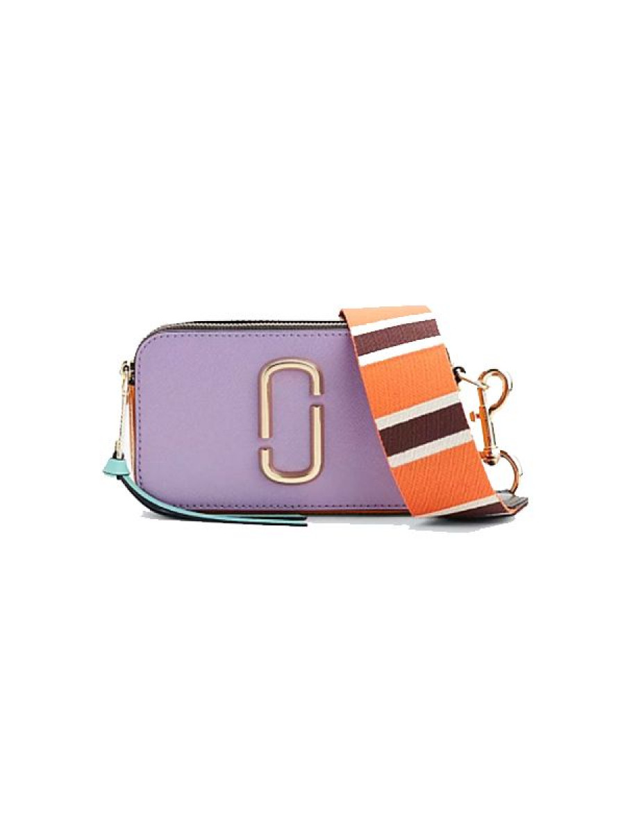 СУМКА MARC JACOBS SNAPSHOT LEATHER CAMERA BAG HYACINTH/MULTI Marc Jacobs