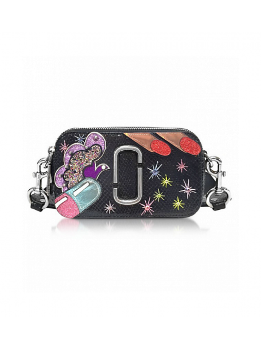 СУМКА MARC JACOBS PILL SNAPSHOT LEATHER CAMERA BAG STARS Marc Jacobs