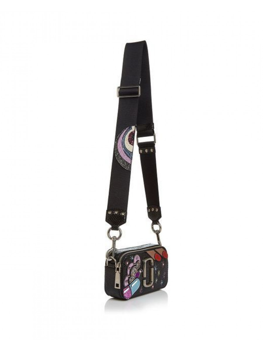СУМКА MARC JACOBS PILL SNAPSHOT LEATHER CAMERA BAG STARS
