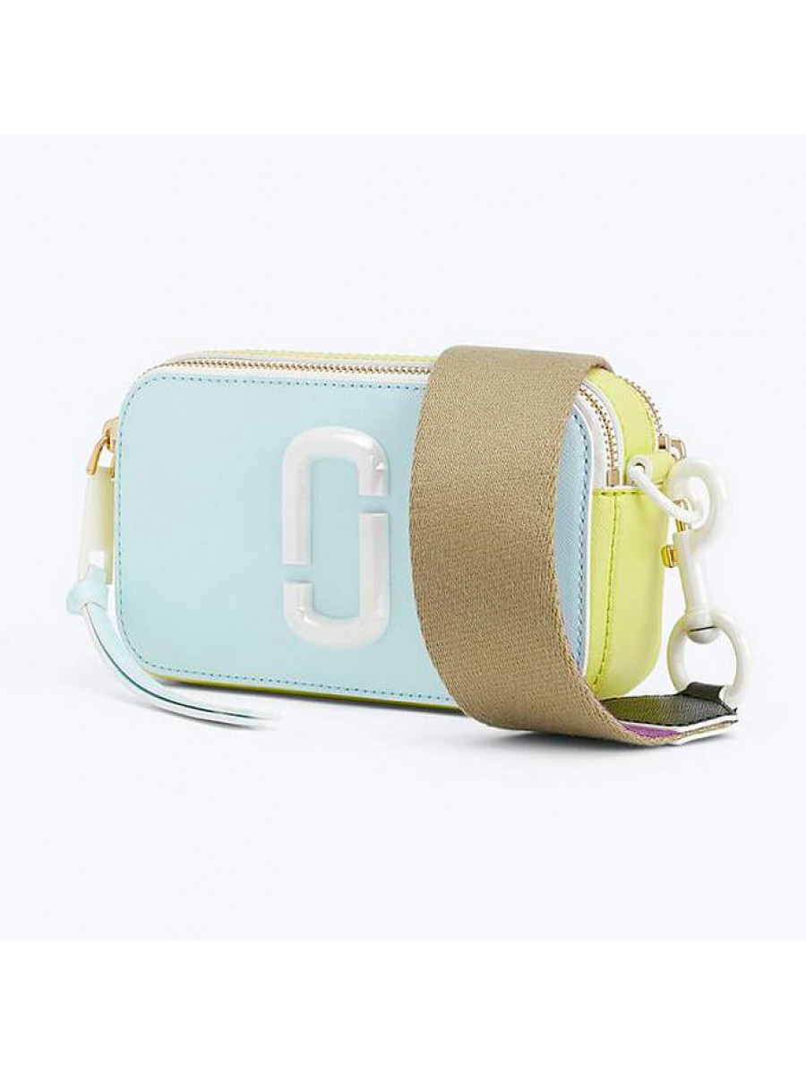 СУМКА MARC JACOBS CERAMIC SNAPSHOT LIGHT BLUE MULTI