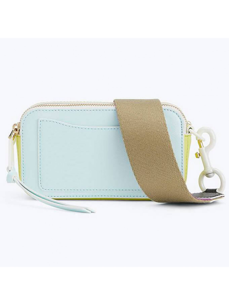 СУМКА MARC JACOBS CERAMIC SNAPSHOT LIGHT BLUE MULTI