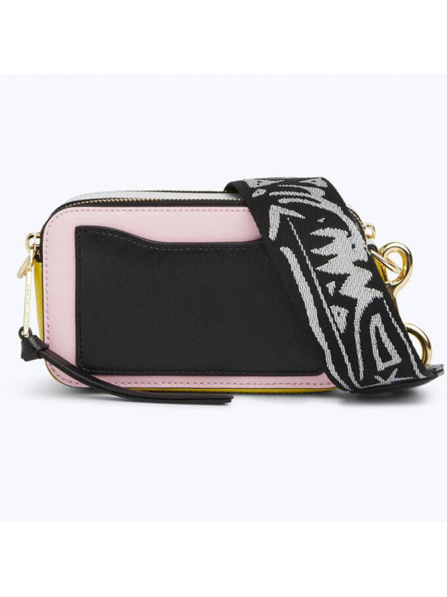 СУМКА MARC JACOBS SNAPSHOT BABY PINK MULTI