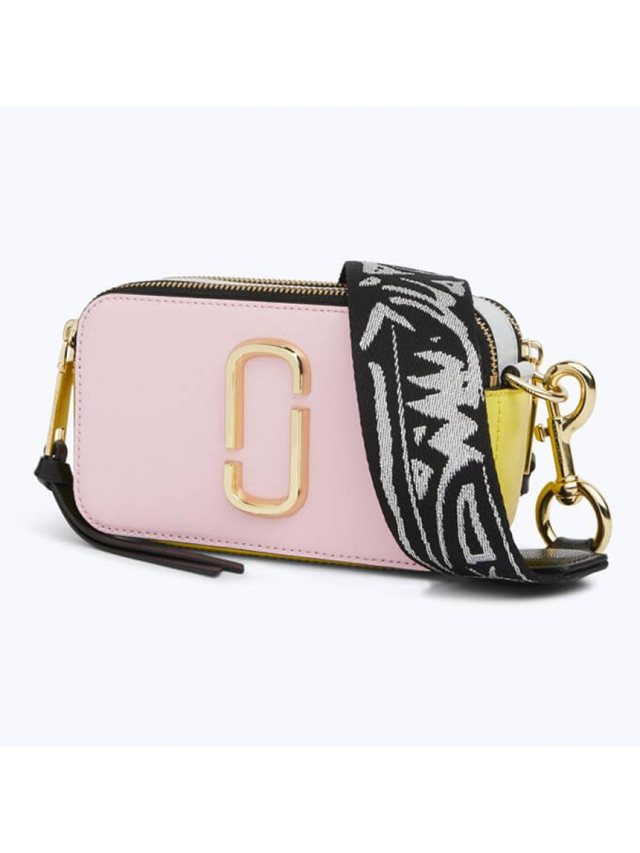 СУМКА MARC JACOBS SNAPSHOT BABY PINK MULTI