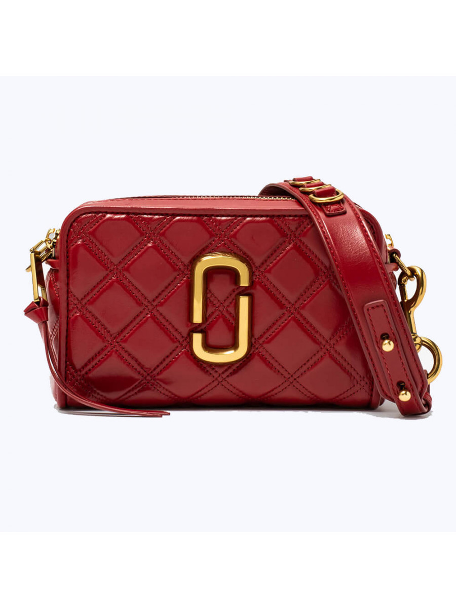 СУМКА MARC JACOBS THE QUILTED SOFTSHOT 21 BERRY Marc Jacobs