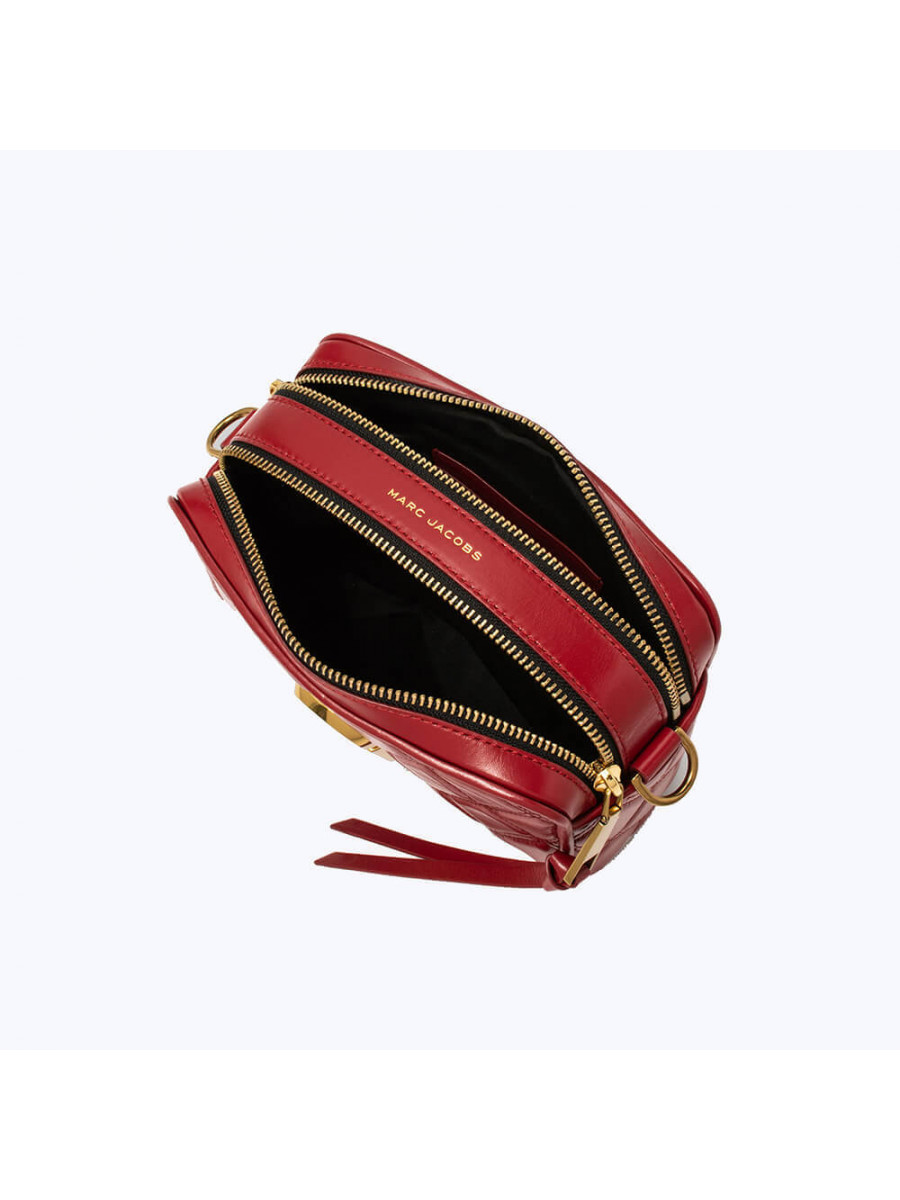 СУМКА MARC JACOBS THE QUILTED SOFTSHOT 21 BERRY