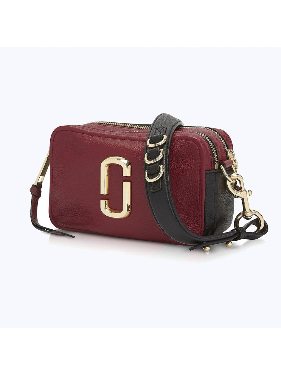 СУМКА MARC JACOBS THE SOFTSHOT 21 WINE RED