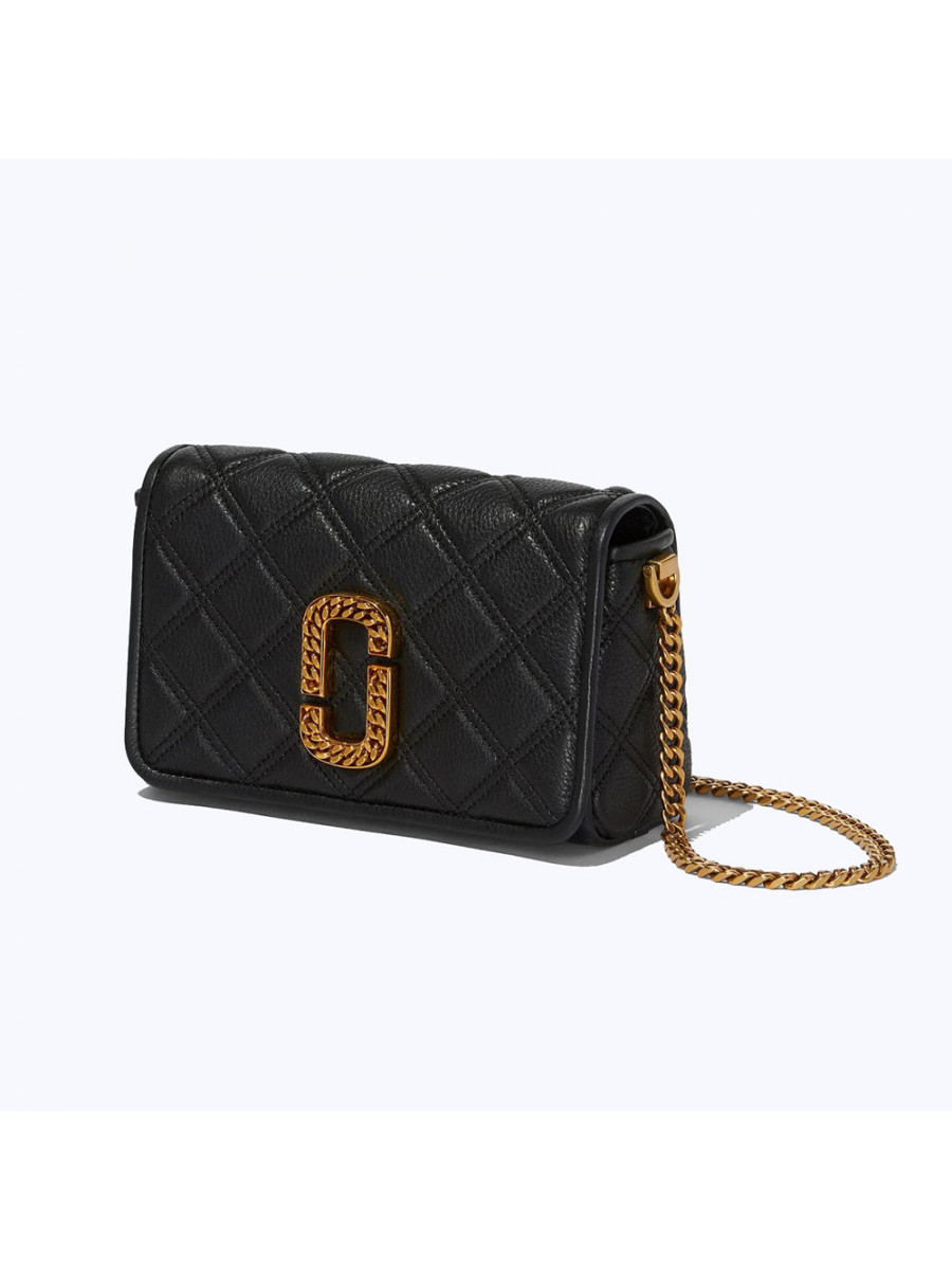 СУМКА MARC JACOBS THE STATUS FLAP BLACK