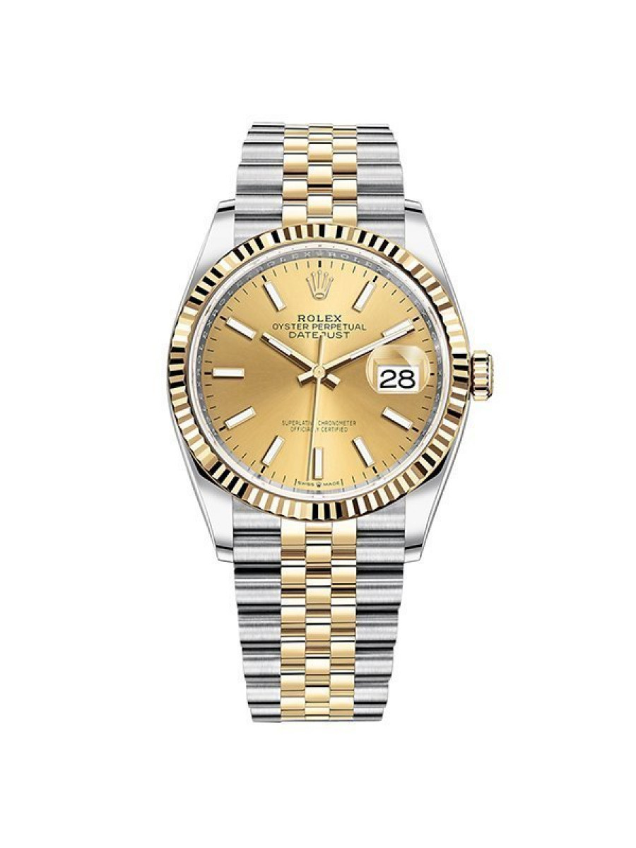 Часы Rolex Datejust 36 Champagne-colour Jubilee 126233