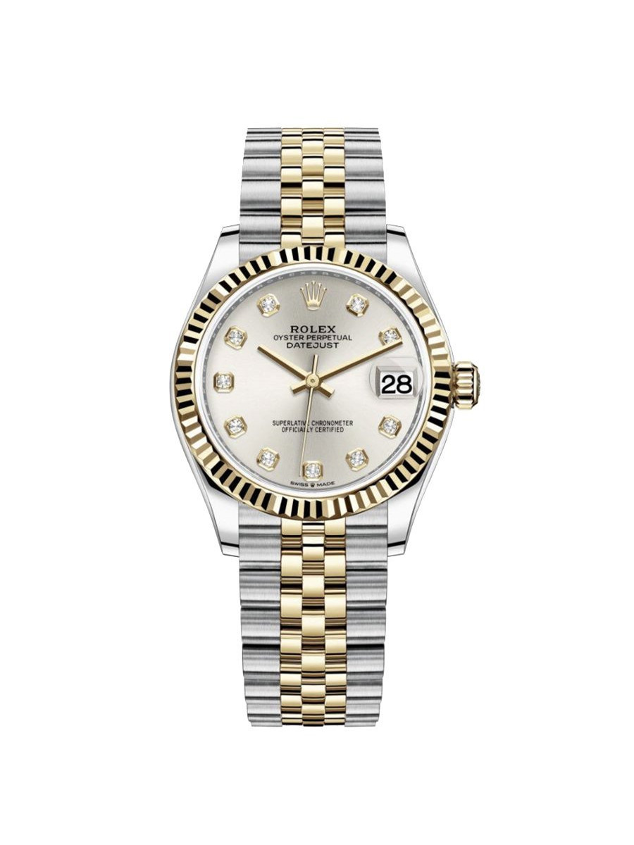 Часы Rolex Datejust 31 Yellow Rolesor Fluted Jubilee