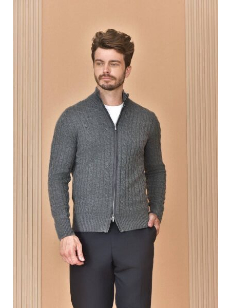 Свитшот Loro Piana Baby Темно-серый