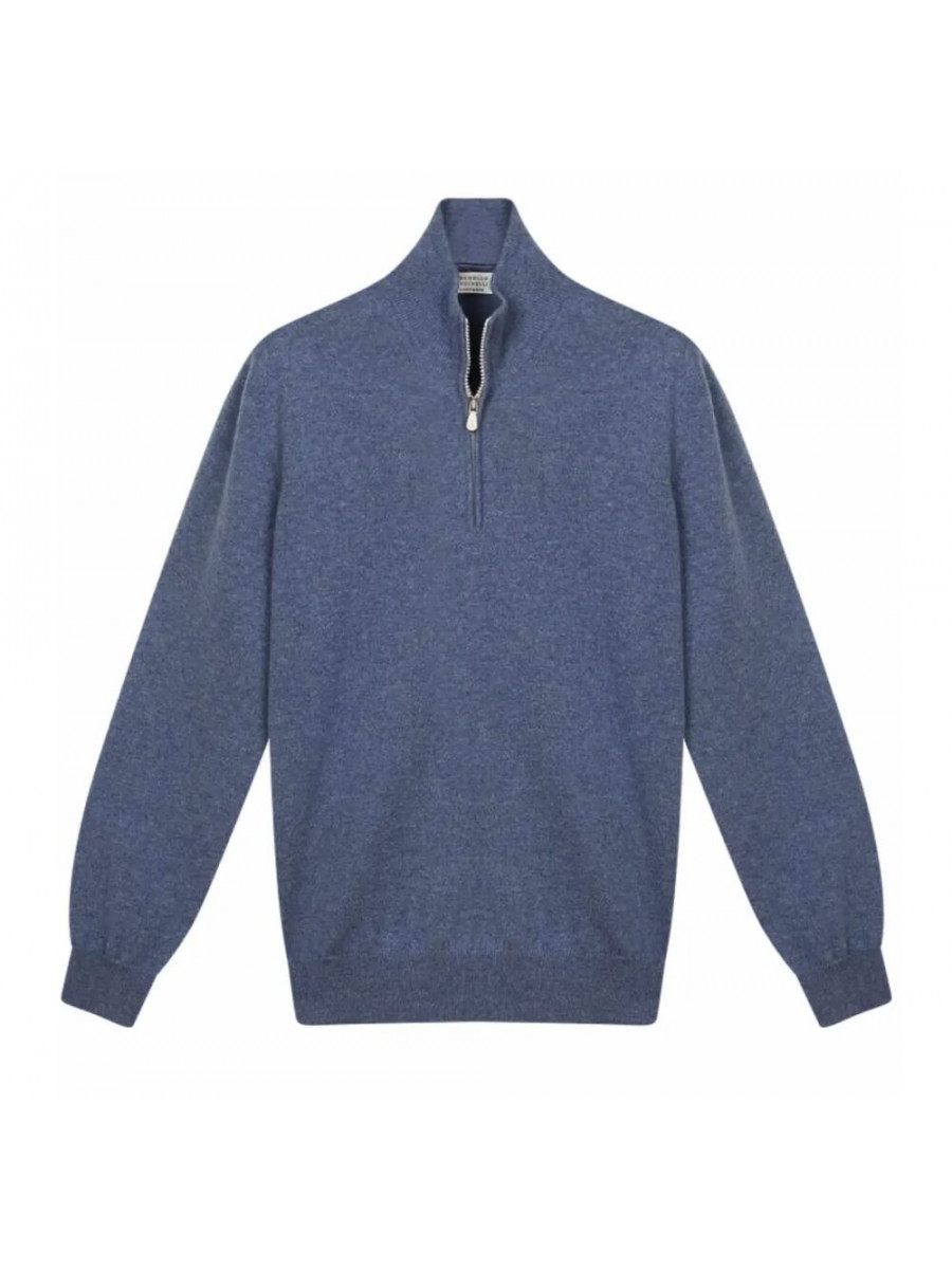 Свитшот Brunello Cucinelli Синий Brunello Cucinelli
