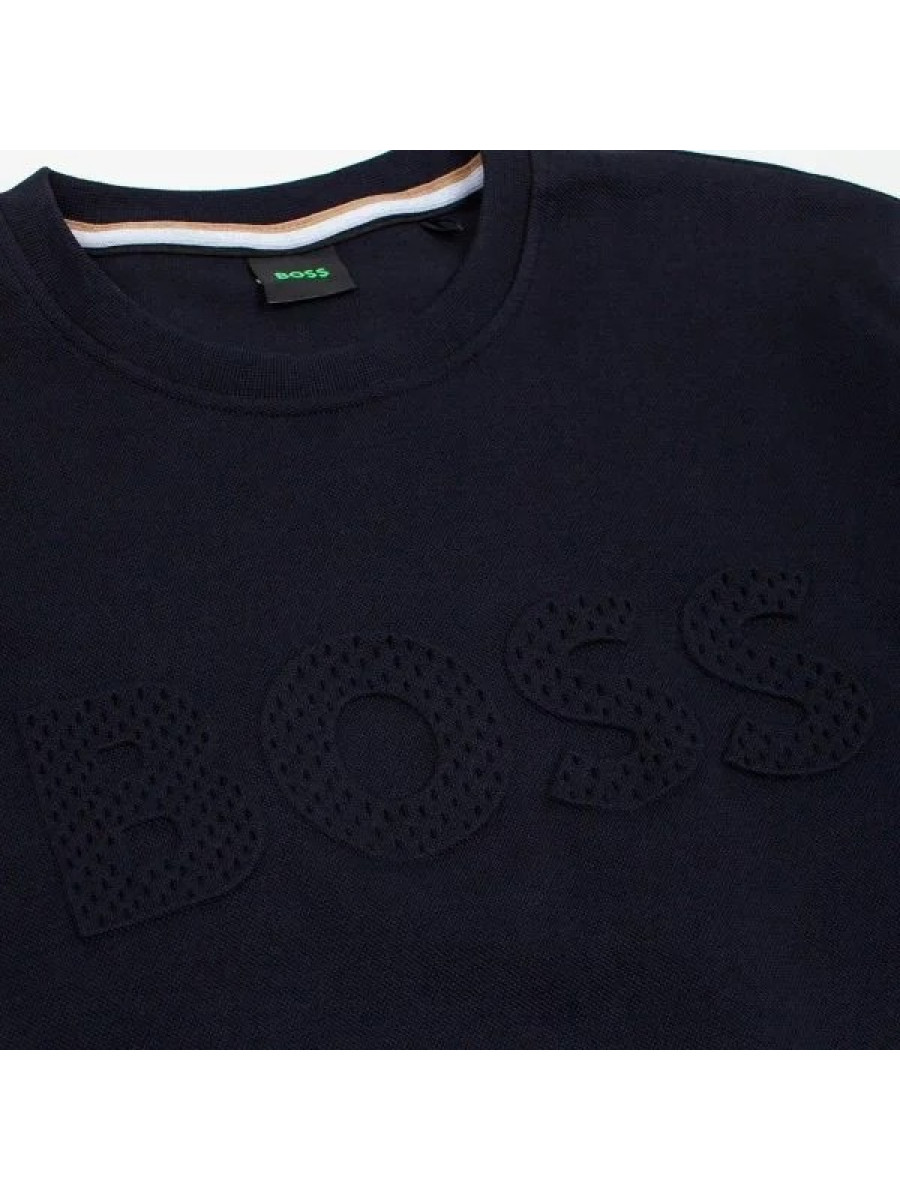 Свитшот Boss Темно-синий
