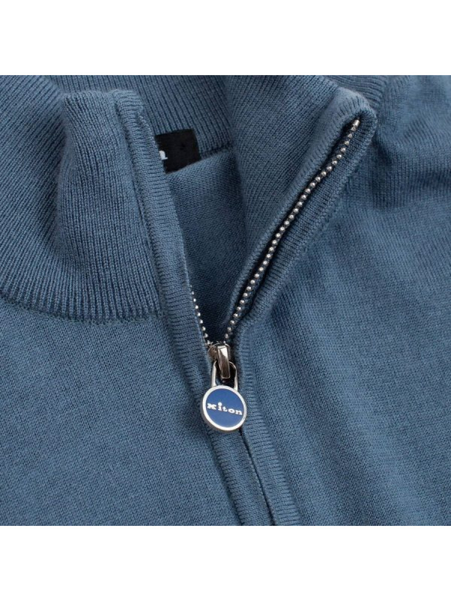 Свитшот Kiton Голубой