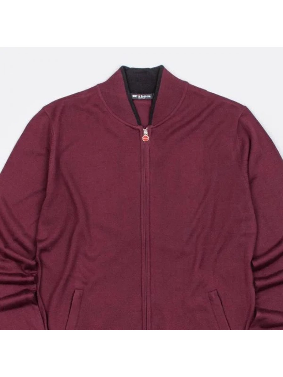 Свитшот Kiton Бордовый