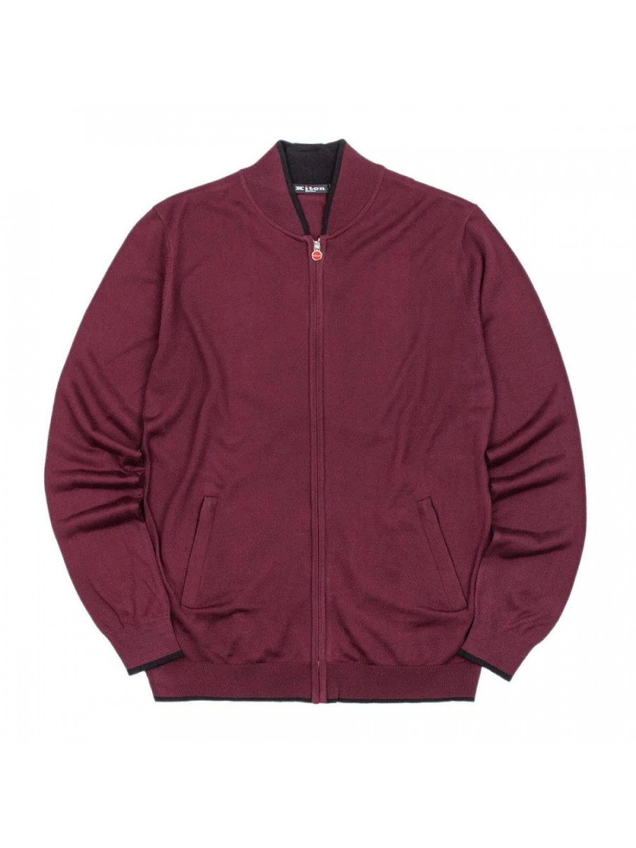 Свитшот Kiton Бордовый Kiton