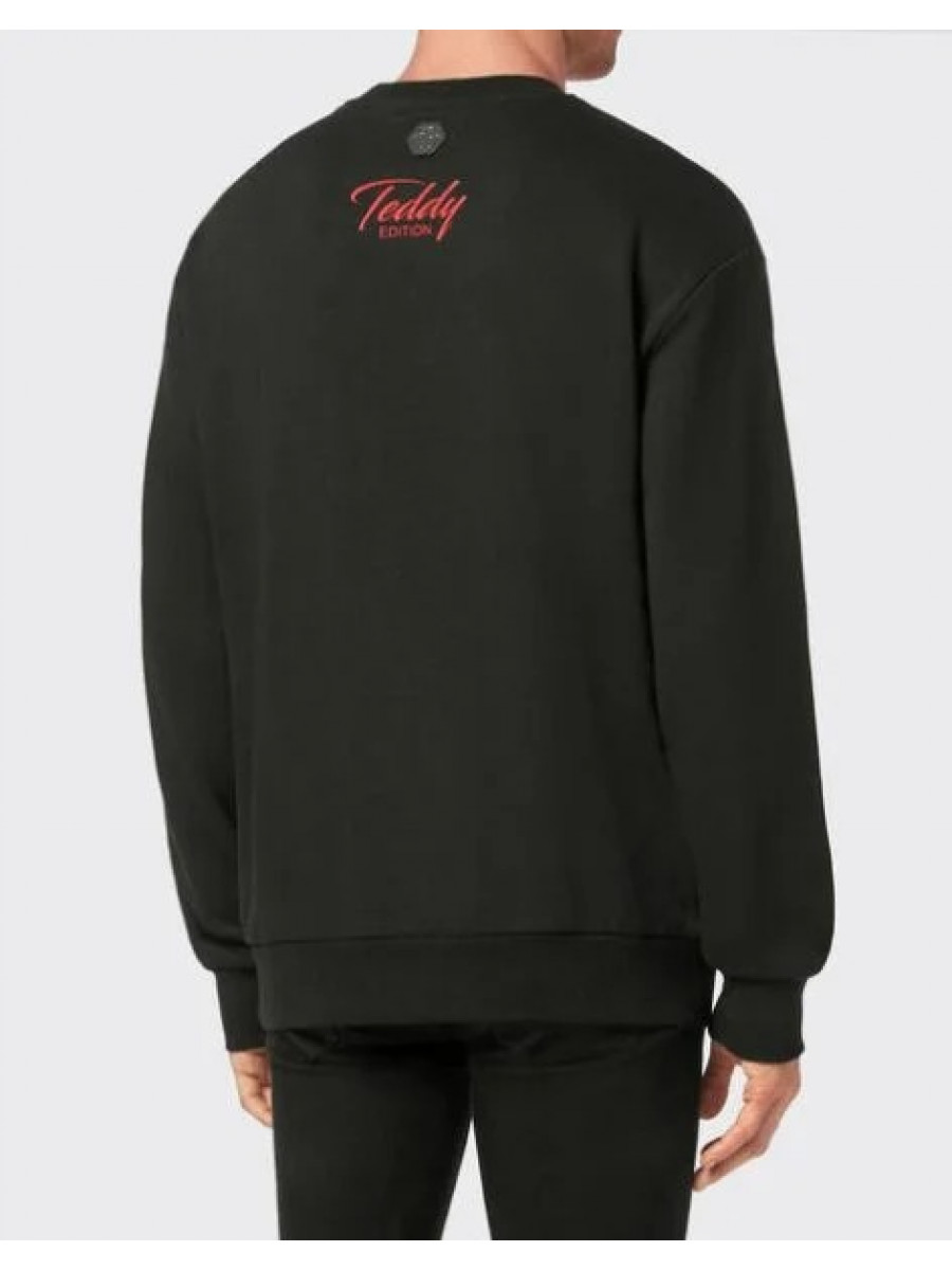 Свитшот Philipp Plein Ls Teddy Bear Черный