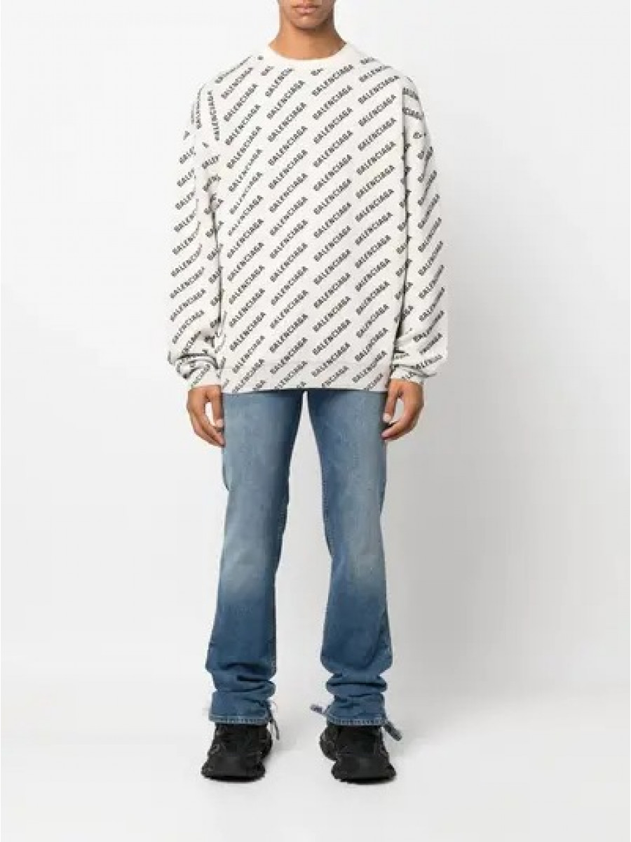 Свитшот Balenciaga Белый