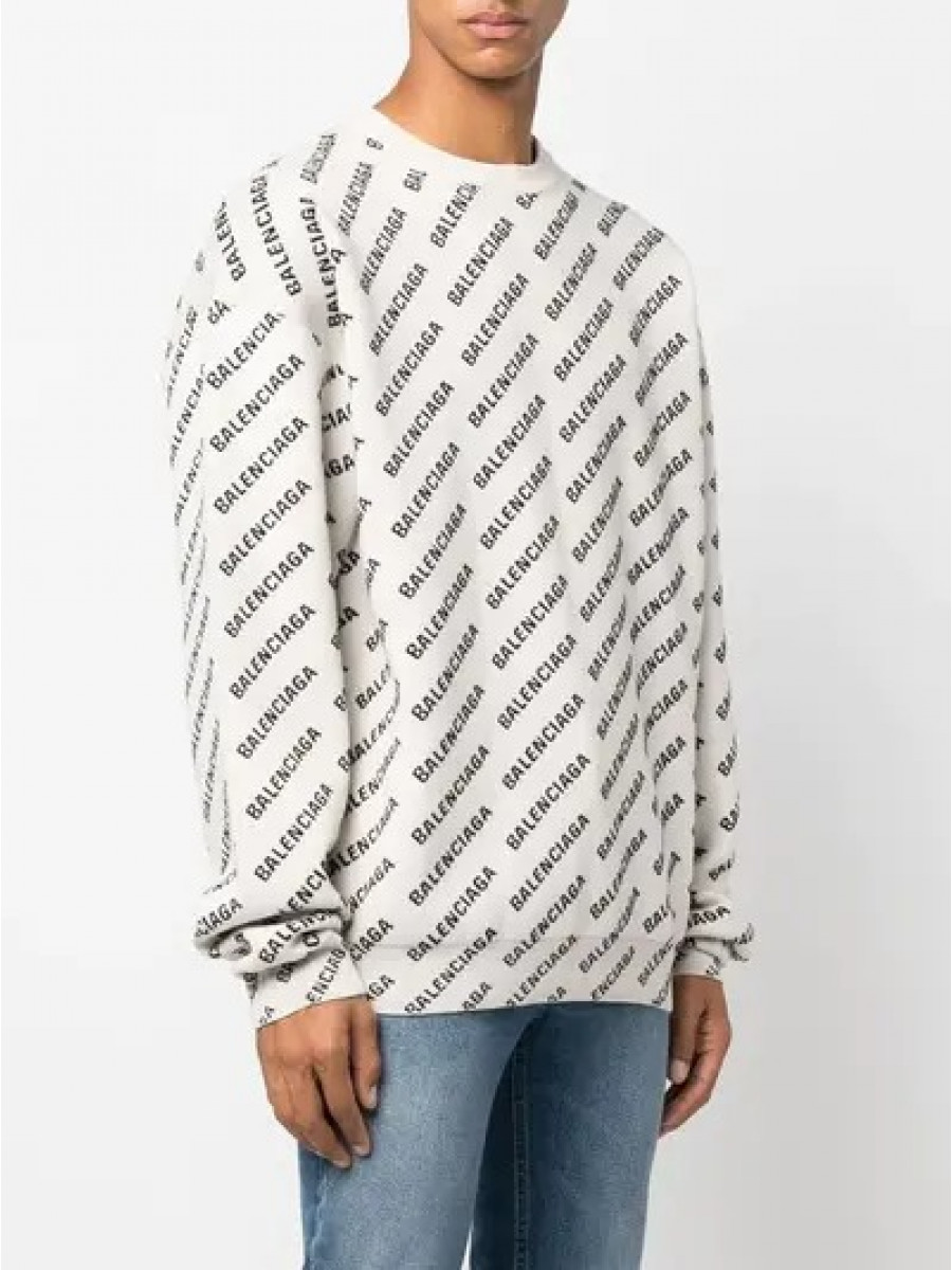 Свитшот Balenciaga Белый