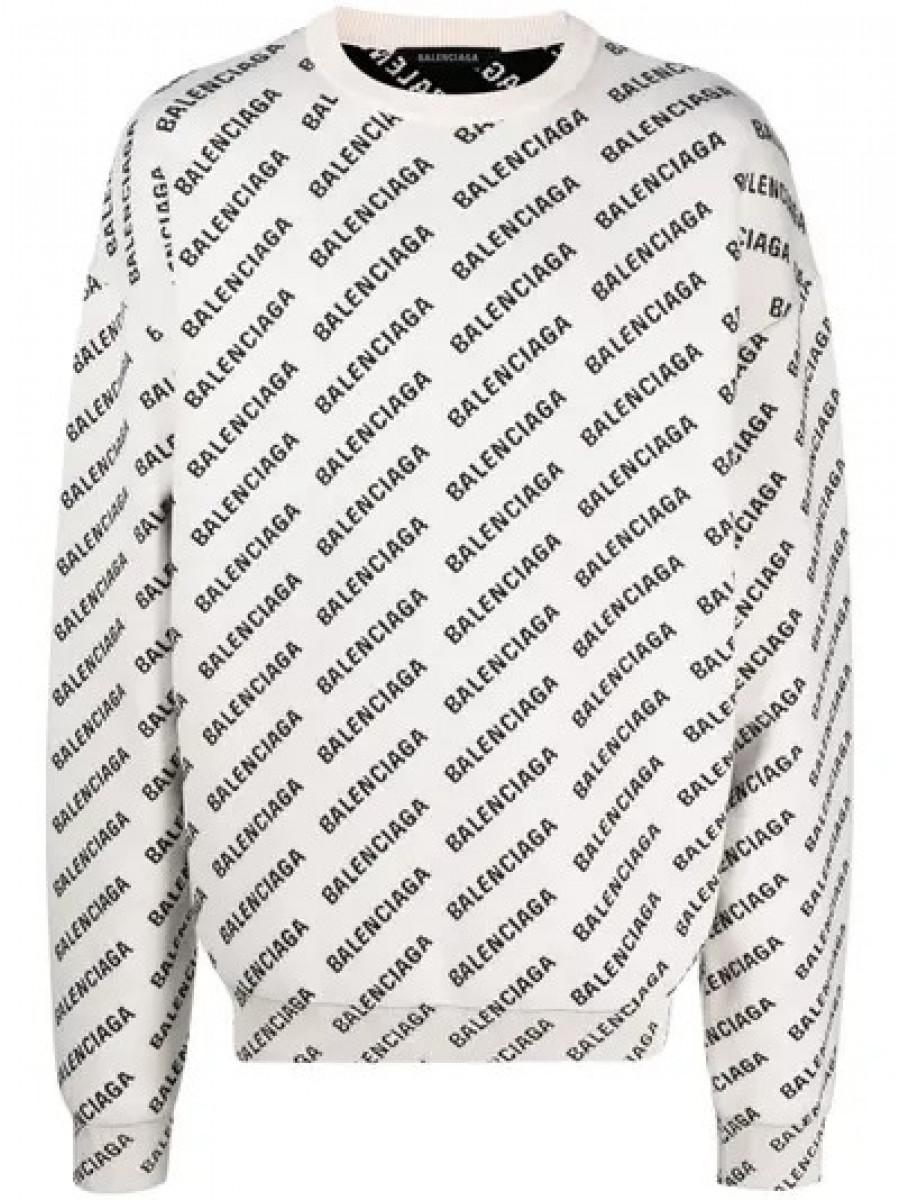 Свитшот Balenciaga Белый Balenciaga