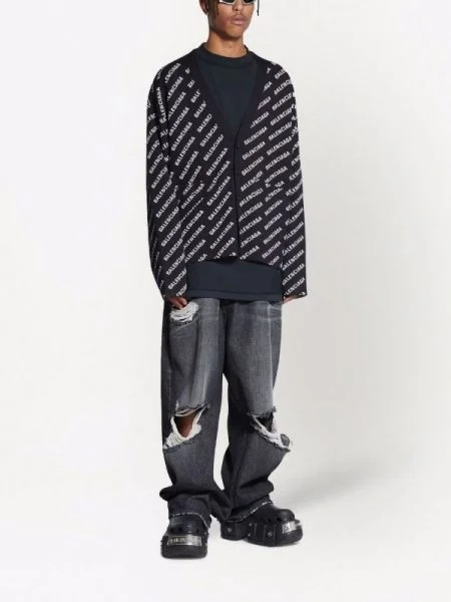 Свитшот Balenciaga V Черный