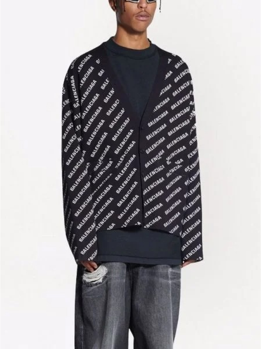 Свитшот Balenciaga V Черный