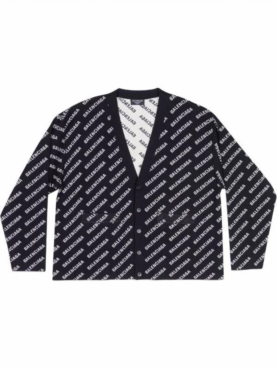 Свитшот Balenciaga V Черный Balenciaga