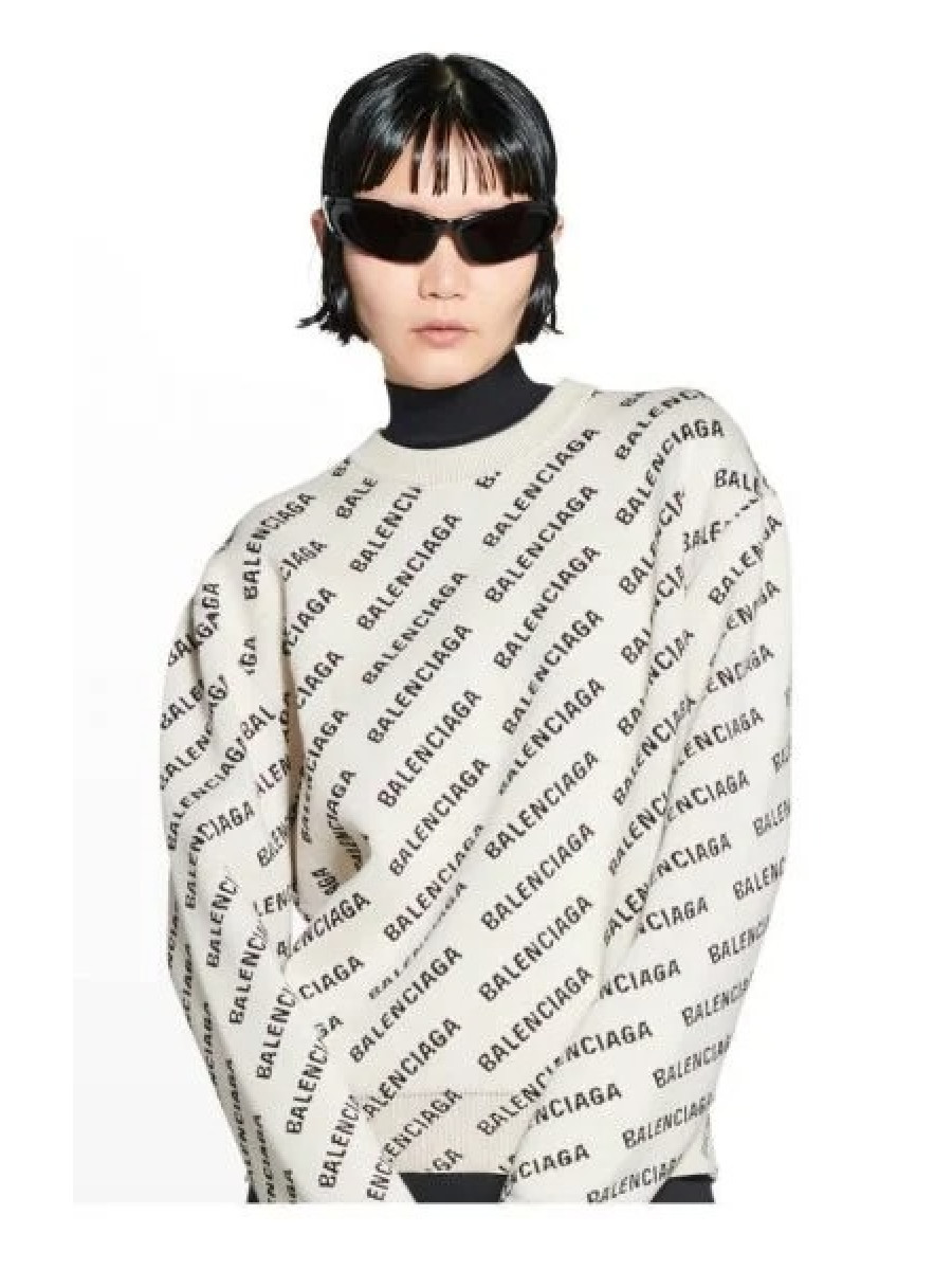 Свитшот Balenciaga Белый
