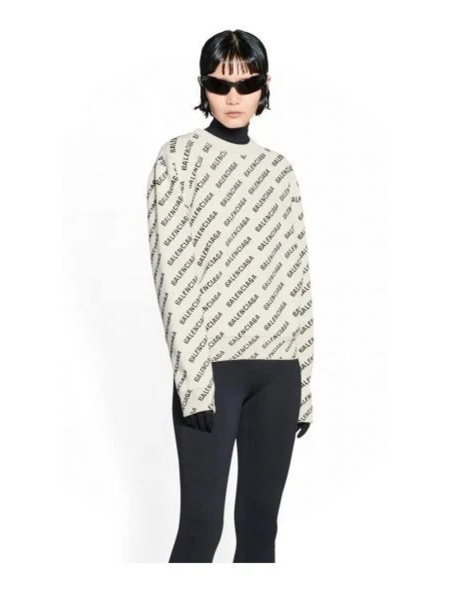 Свитшот Balenciaga Белый