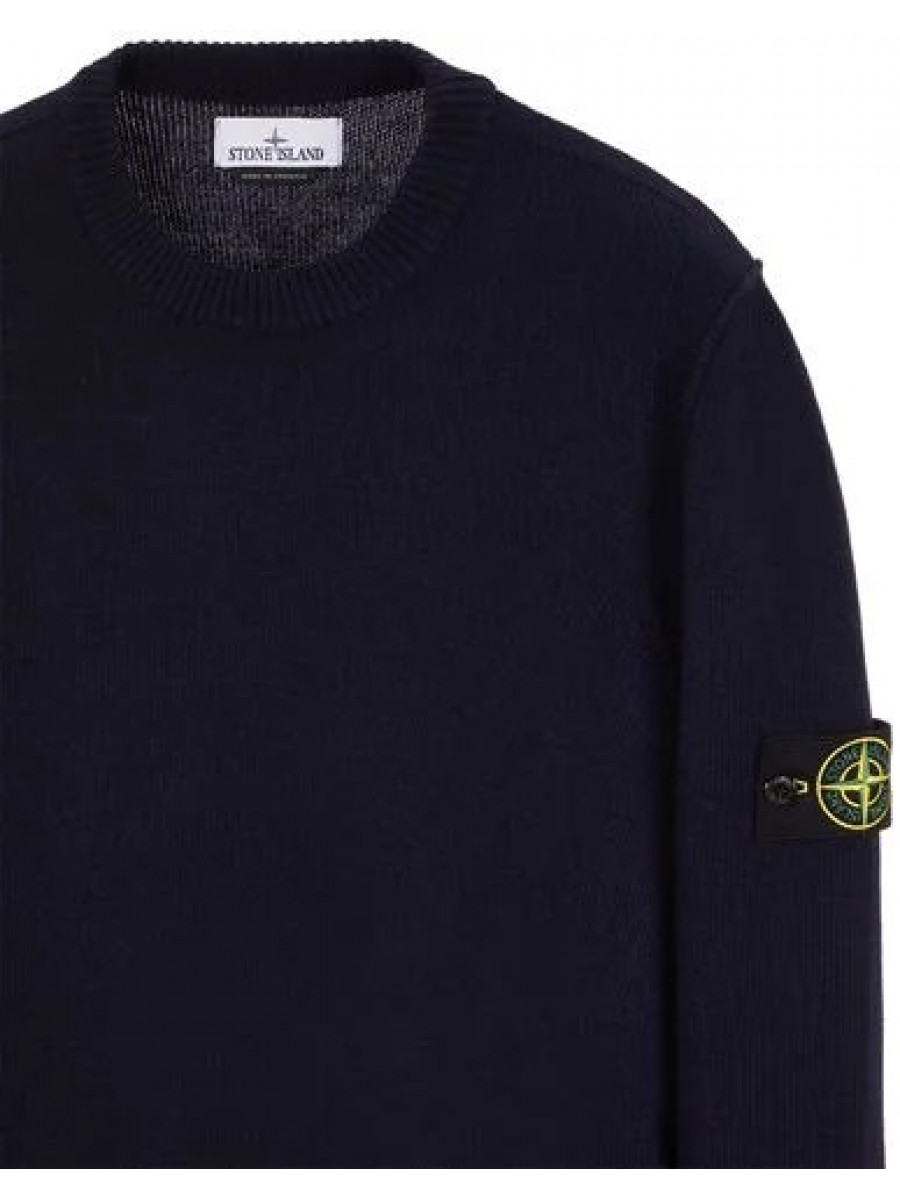 Свитшот Stone Island Темно-синий