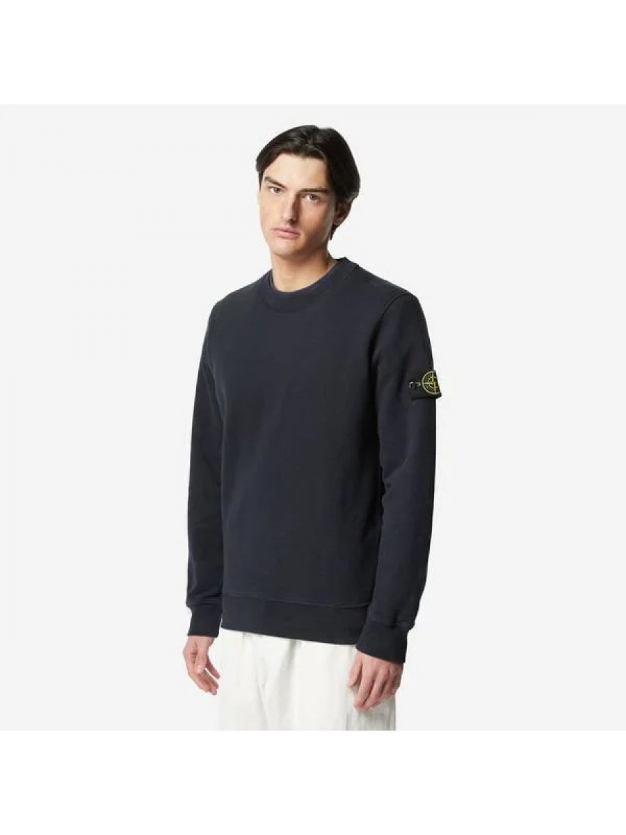 Свитшот Stone Island Темно-синие