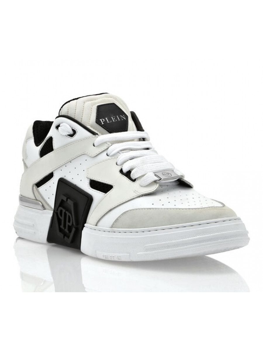 Кроссовки Philipp Plein Lo-top Белые Philipp Plein
